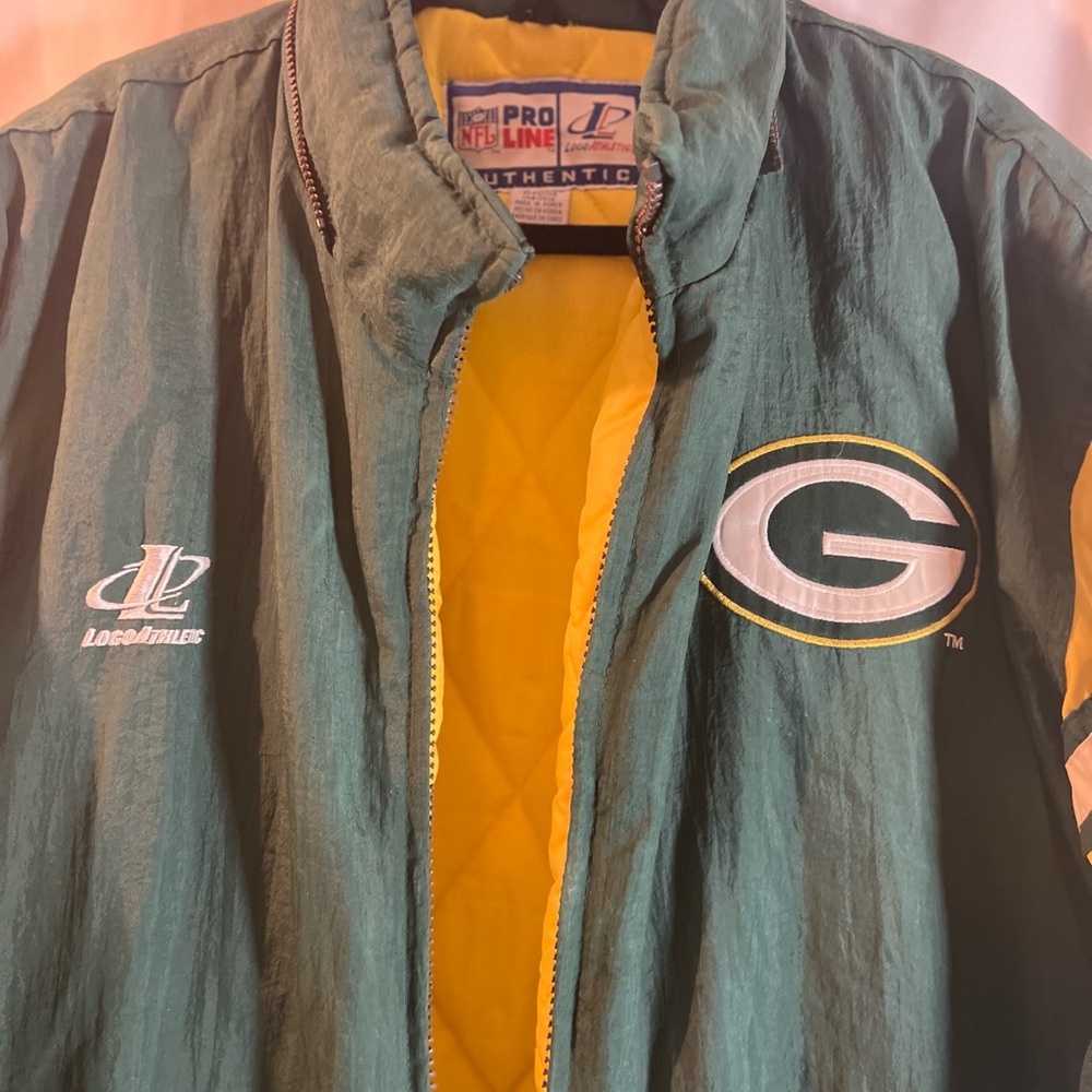 Vintage NFL Pro Line Green Bay Packers Jacket - Picture 4 of 14